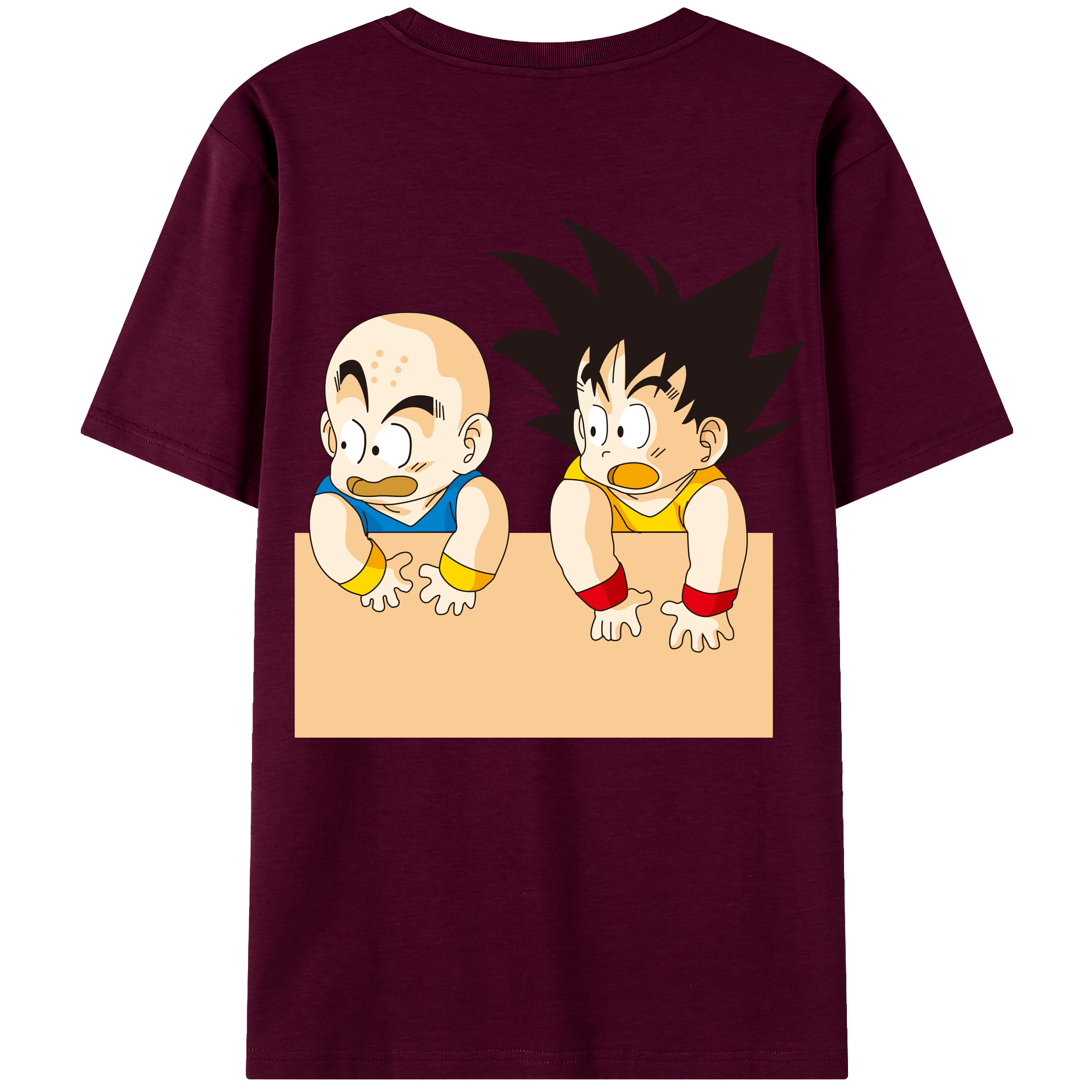 （画像用） ドラゴンボール 孫悟空（そん ごくう）Son Goku カカロット DRAGON BALL Kakarotto レディース半袖Tシャツ(バックプリント)